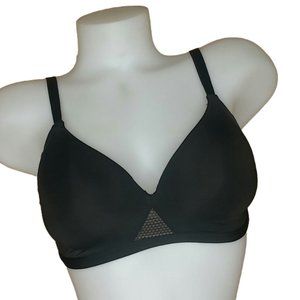 Black Hanes Soft Cup No Wire Bra 32C